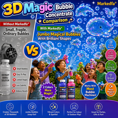 Markedfa® Super Bubble Concentrate —— Animal & Ocean Fantasy Theme
