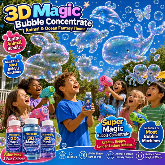 Markedfa® Super Bubble Concentrate —— Animal & Ocean Fantasy Theme