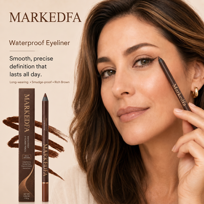 LAST DAY — BUY 1 GET 1 FREE  24-Hour Waterproof Eyeliner That Won't Smudge, Fade, or Budge  Create Bold, Precise Lines That Last All Day