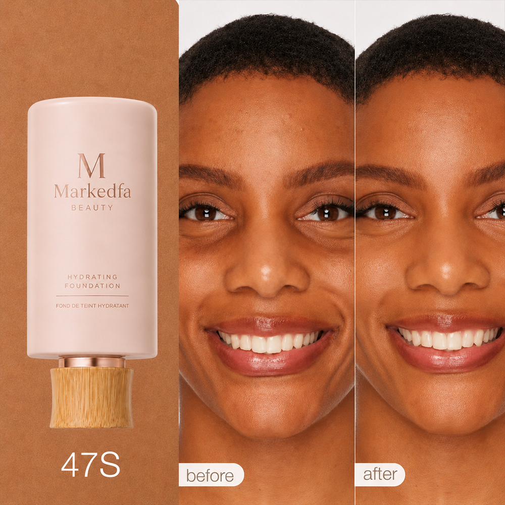 Full Coverage Serum Foundation & FREE Brush
