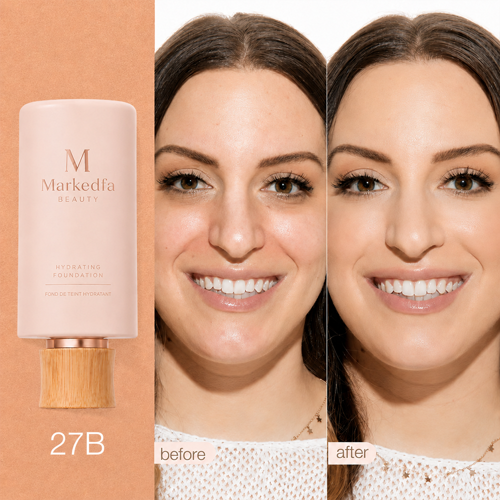 Full Coverage Serum Foundation & FREE Brush
