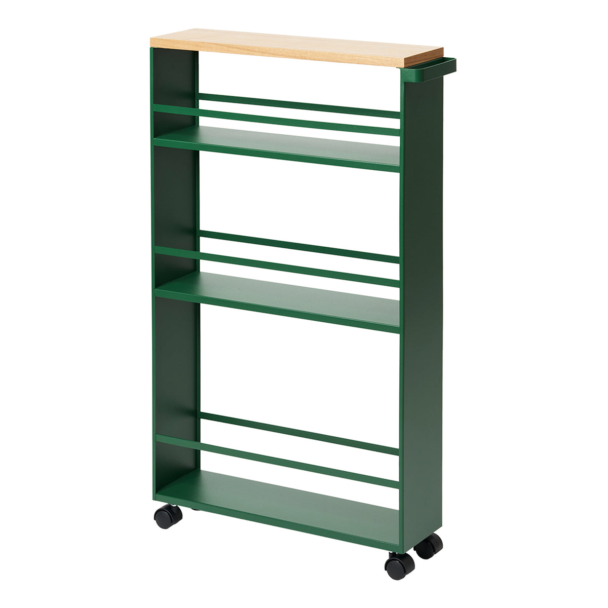 Slim Three-Tier Rolling Storage Cart product image