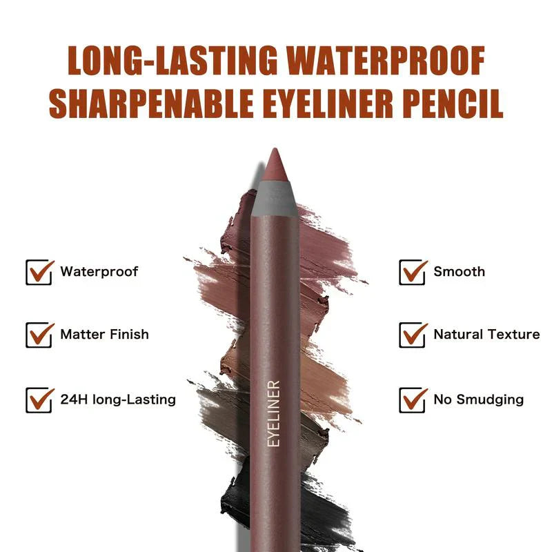 LAST DAY — BUY 1 GET 1 FREE  24-Hour Waterproof Eyeliner That Won't Smudge, Fade, or Budge  Create Bold, Precise Lines That Last All Day
