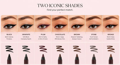LAST DAY — BUY 1 GET 1 FREE  24-Hour Waterproof Eyeliner That Won't Smudge, Fade, or Budge  Create Bold, Precise Lines That Last All Day