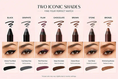 LAST DAY — BUY 1 GET 1 FREE  24-Hour Waterproof Eyeliner That Won't Smudge, Fade, or Budge  Create Bold, Precise Lines That Last All Day