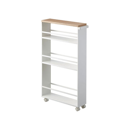 Slim Three-Tier Rolling Storage Cart product image