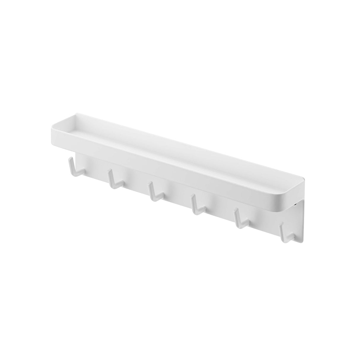 Magnetic Steel Key Rack with Shelf product image