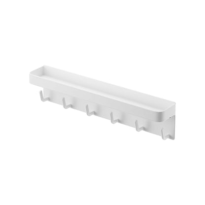 Magnetic Steel Key Rack with Shelf product image