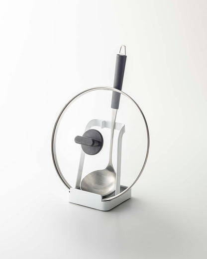 Steel Lid and Utensil Rest product image - White