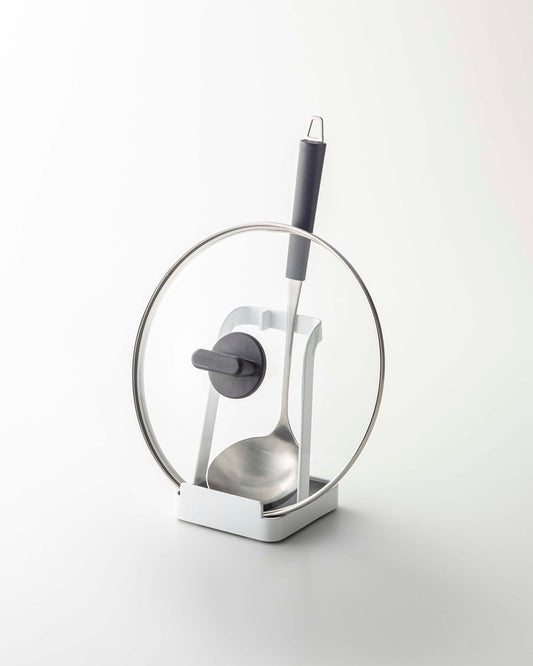 Steel Lid and Utensil Rest product image - White