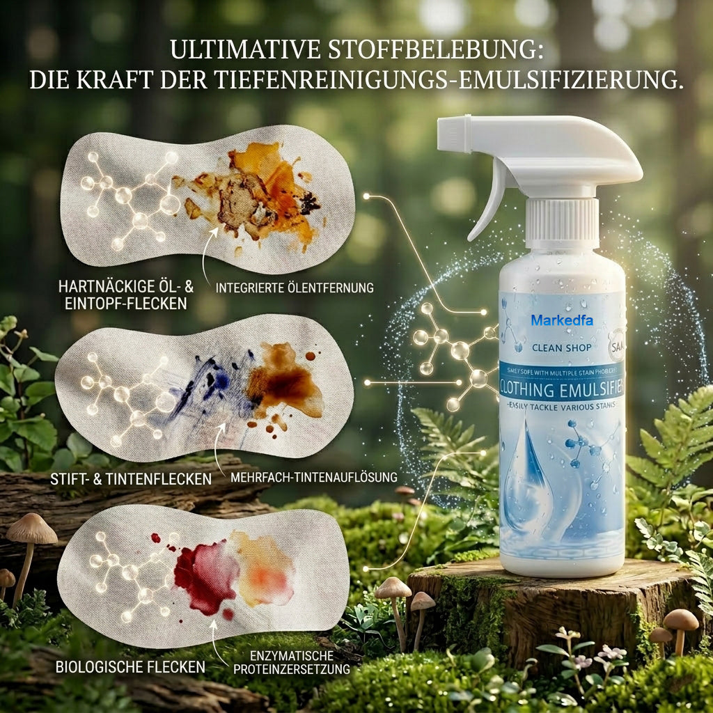 🔥 Nur noch 3 Stunden! ✨ Professioneller Wäscheemulgator für tiefe Gewebereinigung