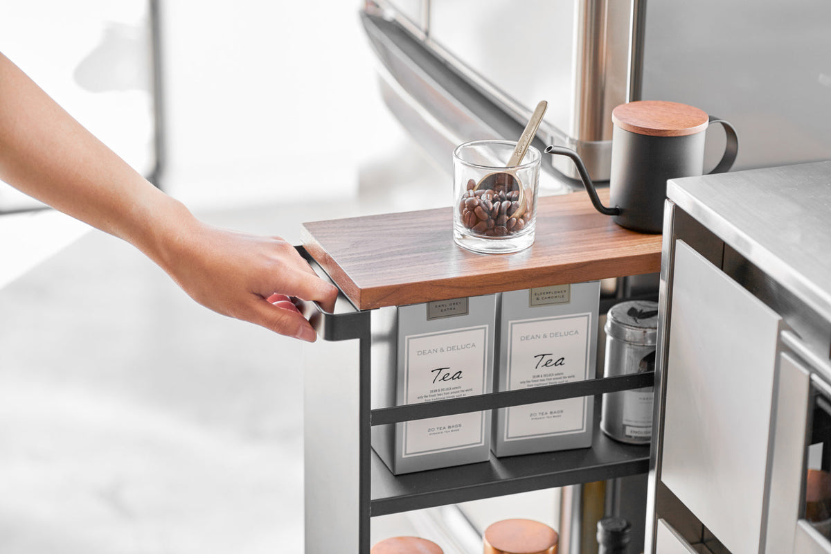 Slim Three-Tier Rolling Storage Cart product image