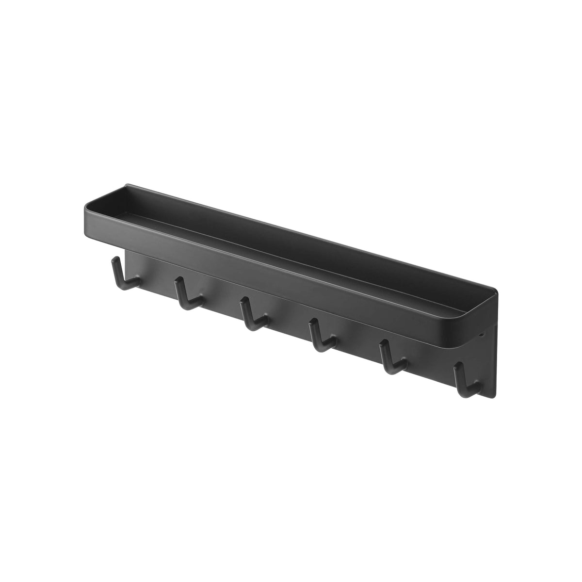 Magnetic Steel Key Rack with Shelf product image
